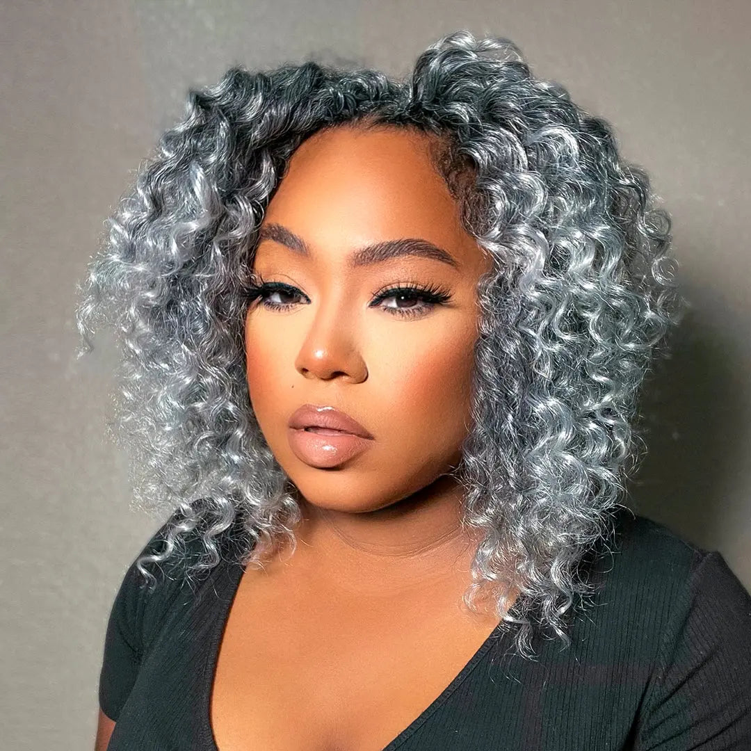 Clearance | Toyotress® Deep Wave Crochet Hair Pre-Looped Wavy Curly Crochet Synthetic Hair Extensions Toyotress